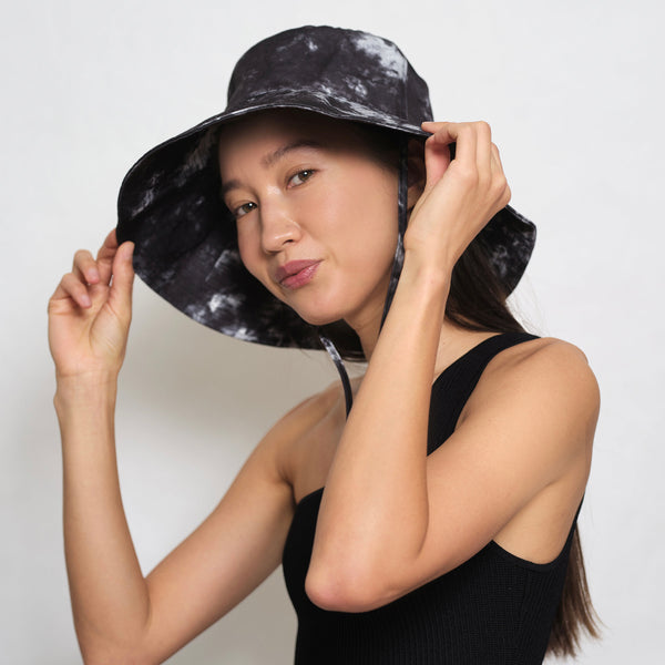 Tie Dye Print Sun Hat
