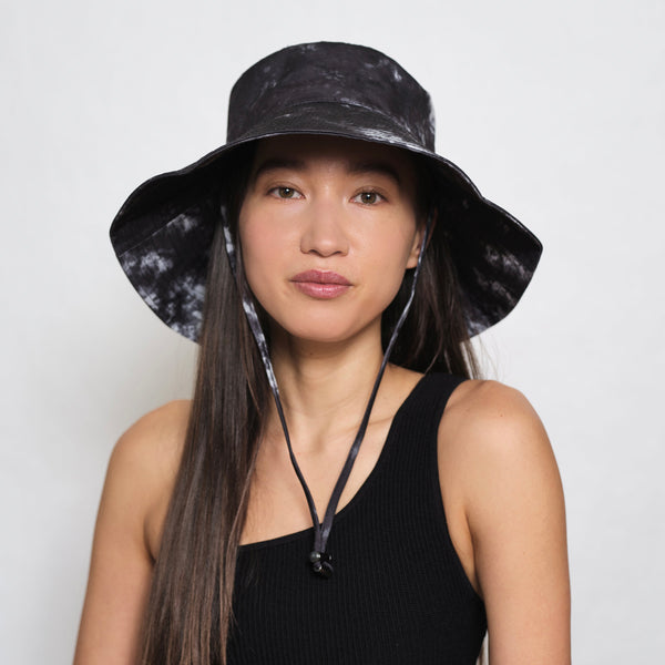 Tie Dye Print Sun Hat