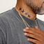 A  vitamin patch featuring 4 birds in a vertical alignment on the neck. 